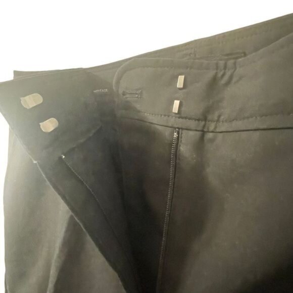 Talbots Women's Black Dress Pants Zip Closure Work Sz 16 Classic Professional - Picture 6 of 10